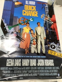 Quick Change rated R movie poster(27in.x40in.)