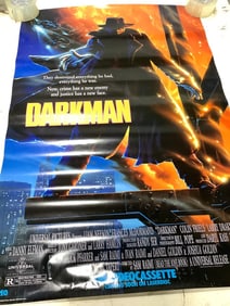 Darkman rated R vintage movie poster(27in.x39in.)