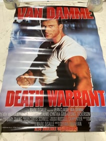 Death Warrant rated R (24in.x36in.)