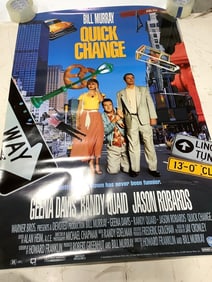 Quick Change rated R movie poster(27in.x40in.)