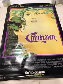 Chinatown rated R vintage movie poster(27in.x39in.)