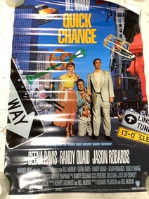 Quick Change rated R movie poster(27in.x40in.)