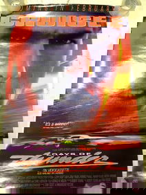 Days of Thunder rated R movie poster (27inx41in)
