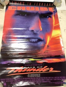 Days of Thunder rated R movie poster (27inx41in)