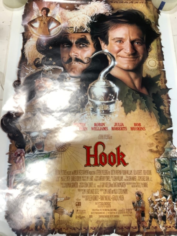 Vintage Hook movie poster (27inx40in): Vintage Hook movie poster (27inx40in)