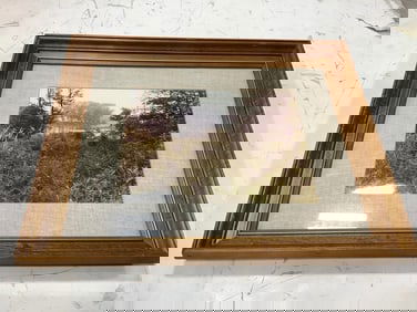 Framed Scenic Photograph(19.5inx23.5in)