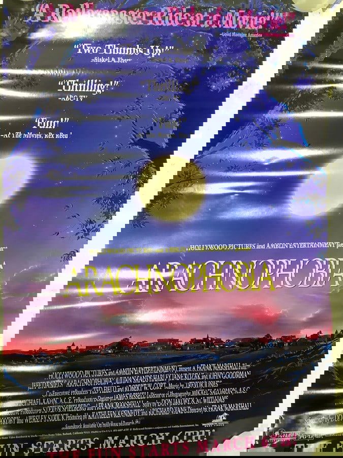 Arachnophobia movie poster (26inx40in) (1 of 1)