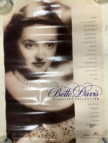 Bette Davis Signature Collection movie poster (24inx36in) *slight rip*