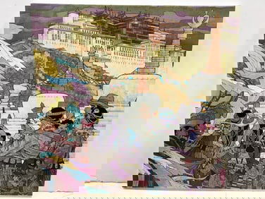 Religious Art Print on Canvas (20inx20in)