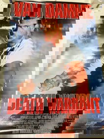Death Warrant rated R movie poster (27inx40in)