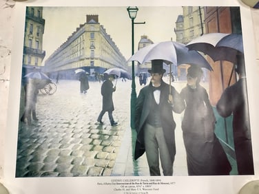 Vintage Paris Collage Poster Print (18inx26in)