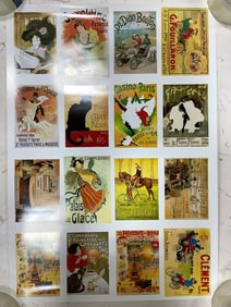Vintage Paris Collage Poster Print (18inx26in)