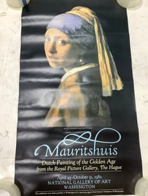 1982 Mauritshuis Golden Age Art Print (19inx34in)