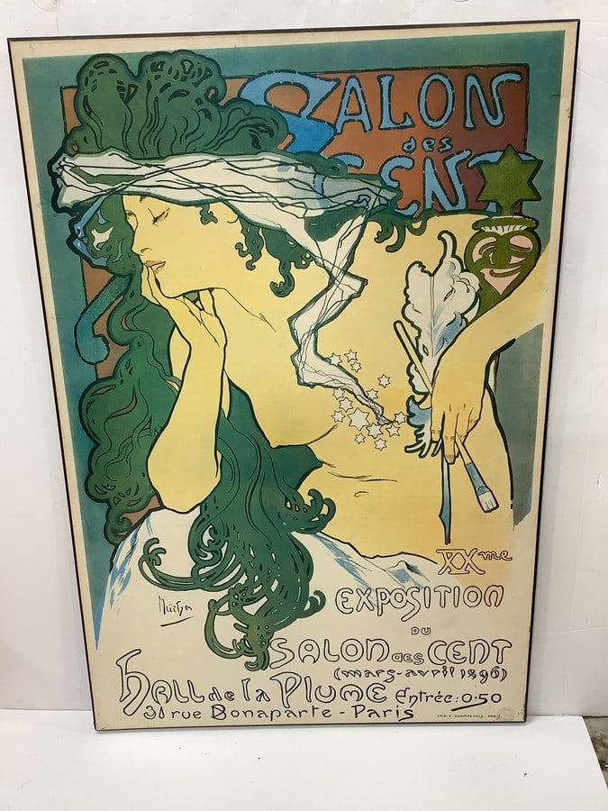 Framed Abstract 'Little Drummer' Art Print by Paul Klee (16.25inx20.25in) (1 of 1)