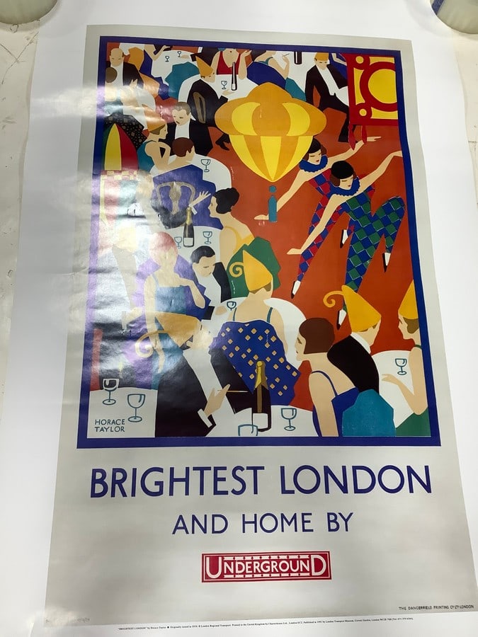 French Jardin de Paris Event Poster (9inx13in) (1 of 1)