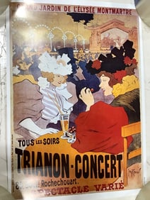 French Trianon Concert Paris Event Poster (9inx13in)