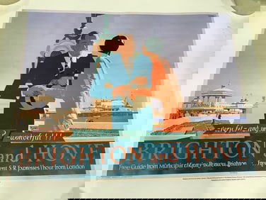 Brighton and Hove Art Print (23inx27in)
