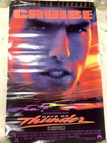 Days of Thunder rated R movie poster (27inx41in)