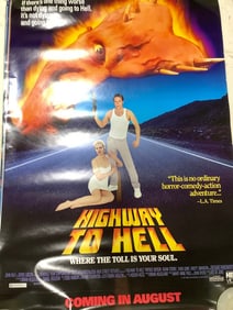 Highway to Hell rated R movie poster (27inx40in)