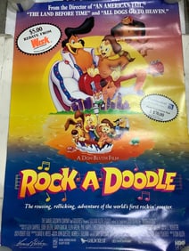 Rock-A-Doodle movie poster (27inx40in)