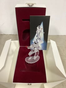 Swavorski Masquerade Harlequin crystal with COA(5.5in.tall)