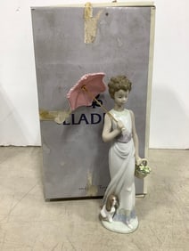 Porcelain Lladro figure(9in.tall)