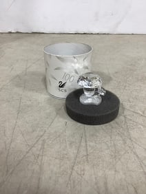 Swavorski mushroom crystal decor(1.5in.tall)