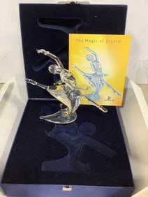 Swavorski The Magic of Crystal Anna 2004 collectible statue with COA
