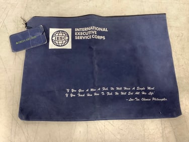 International Executive Service Corps Delta airlines bag