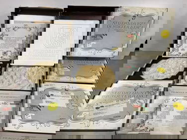 Studio Dante Di Volteradici collectible plates in box