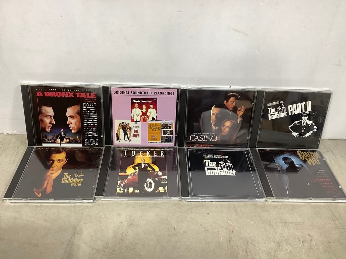 Movie soundtrack CD  lot(Godfather, Casino, Bronx Tale, and more) (1 of 1)