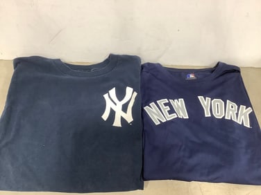 NY Yankees shirts(XL and size N/A)