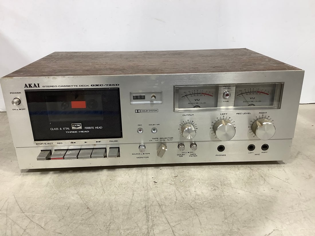 Akai Stereo Cassette Deck (GXC-725D) (1 of 1)