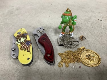 Pocket Knives, Keychain, Money Clip, and more