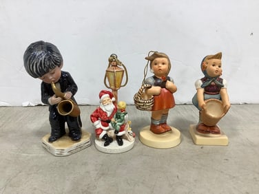 Various Ceramic Figurines (Goebel, Gorham, etc) Tallest - 5in