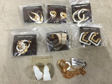 Various Earrings and more