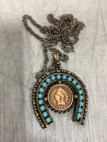 Indian Head Penny Necklace