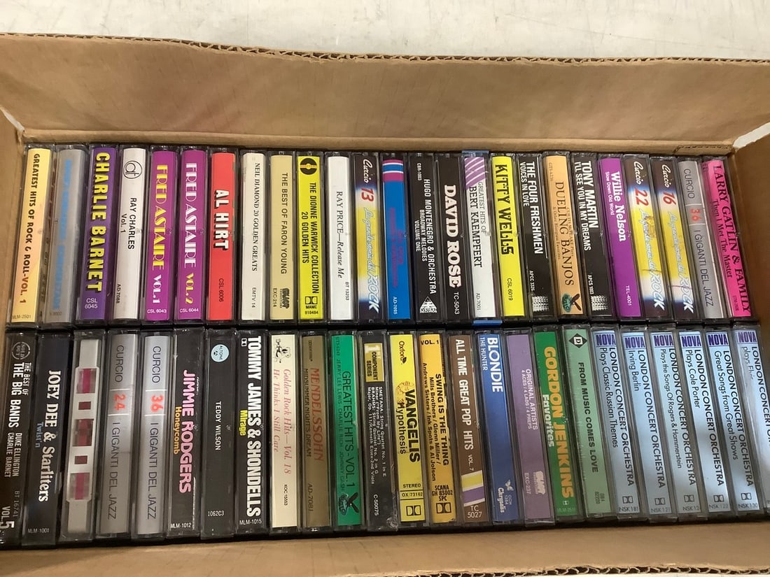 Vintage Cassette Tapes (David Rose, Gordon Jenkins, etc) (1 of 1)