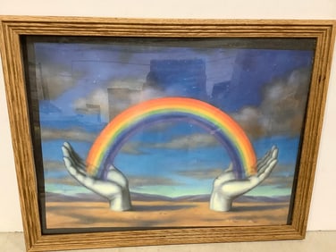 Framed and Signed Art Print (20.25inx26.5in)