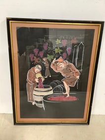 Framed and Signed Artwork (13.25inx17in)