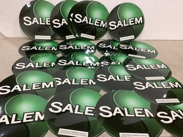 Salem Cigarette Advertisements (9in Long)