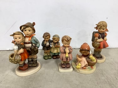 Various Goebel Ceramic Statues