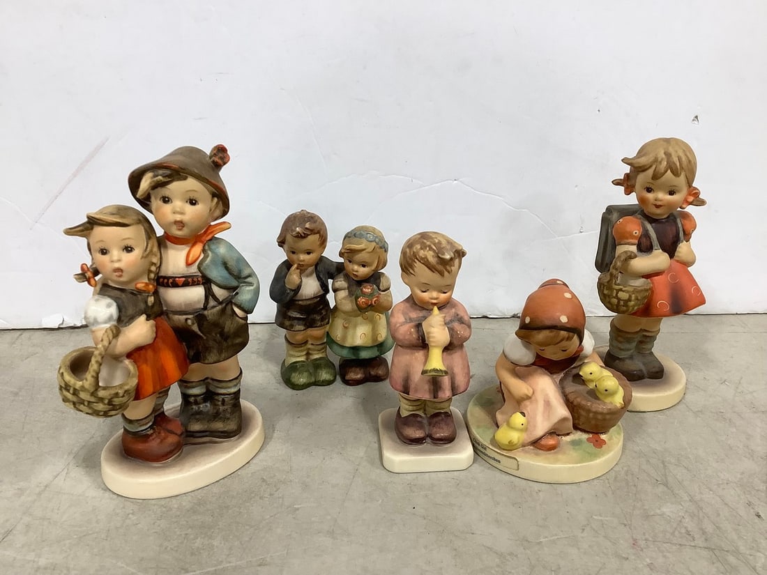 Various Goebel Ceramic Statues (1 of 1)