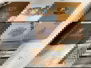 Various Cigar Boxes