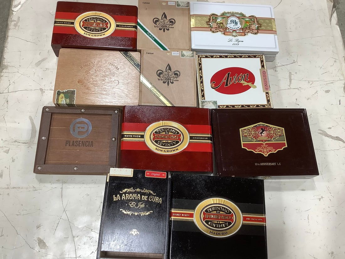 Various Cigar Boxes (1 of 1)