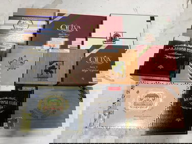 Various Cigar Boxes