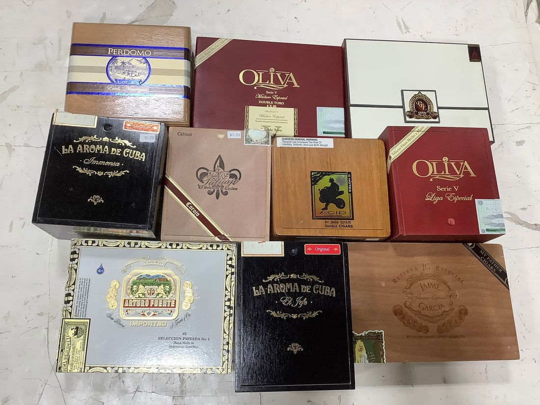 Various Cigar Boxes (1 of 1)