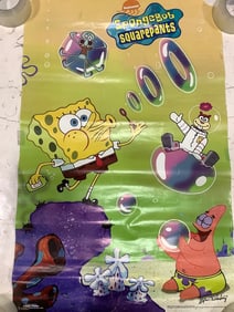 Vintage Spongebob Squarepants Poster - Nickelodeon (22in.x34in)