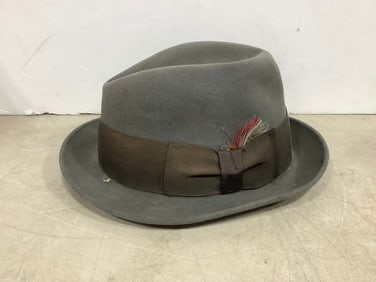 Vintage Mens Adam Premier NY Fedora Hat