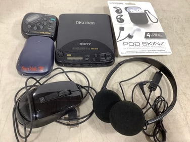 Sony Discman, Walkman, and more